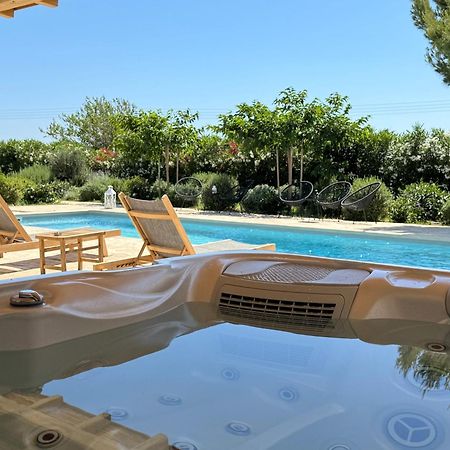 White Pearl Villa Naxos With Private Swimming Pool Naxos City Ngoại thất bức ảnh