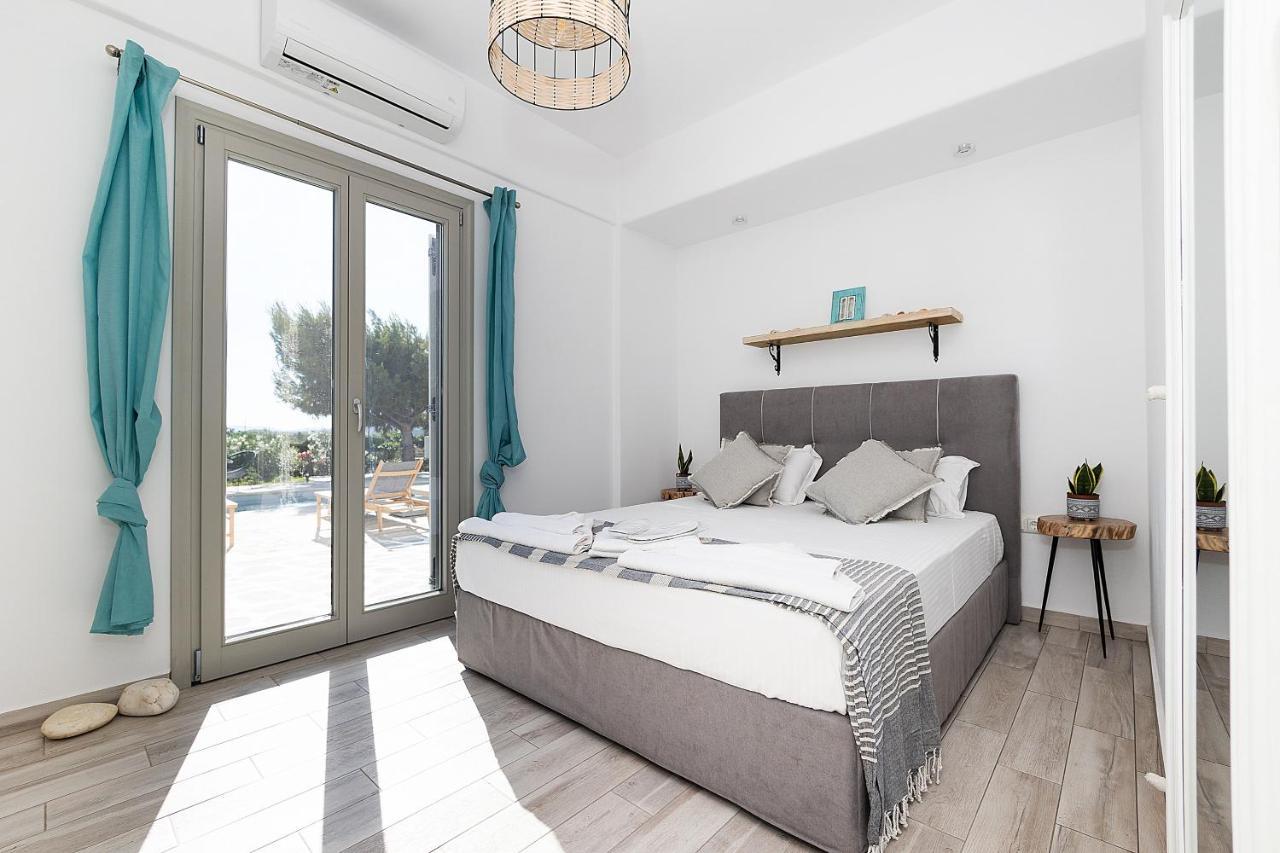 White Pearl Villa Naxos With Private Swimming Pool Naxos City Ngoại thất bức ảnh