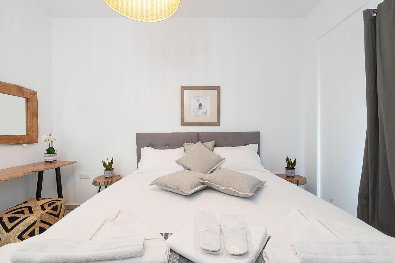 White Pearl Villa Naxos With Private Swimming Pool Naxos City Ngoại thất bức ảnh