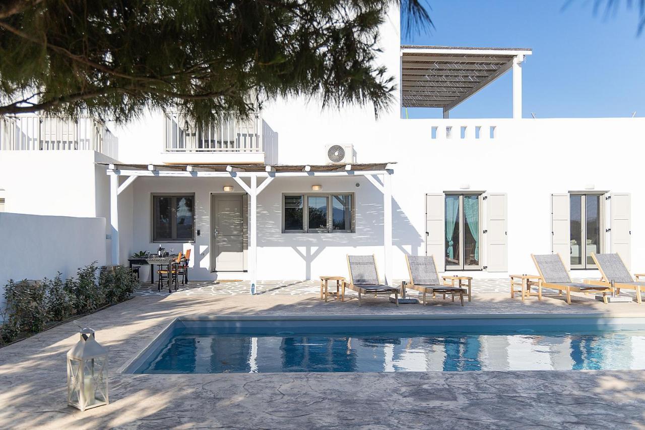 White Pearl Villa Naxos With Private Swimming Pool Naxos City Ngoại thất bức ảnh