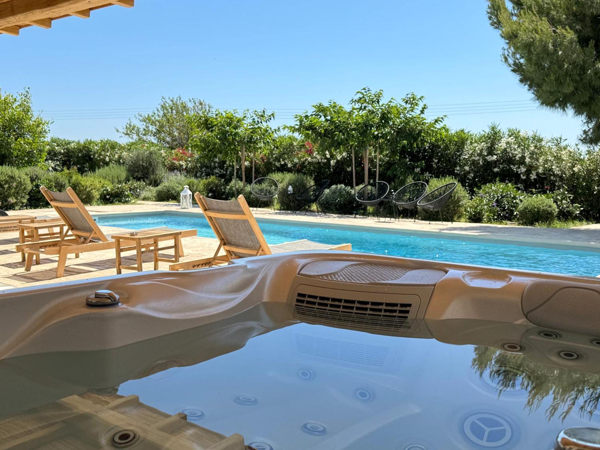 White Pearl Villa Naxos With Private Swimming Pool Naxos City Ngoại thất bức ảnh